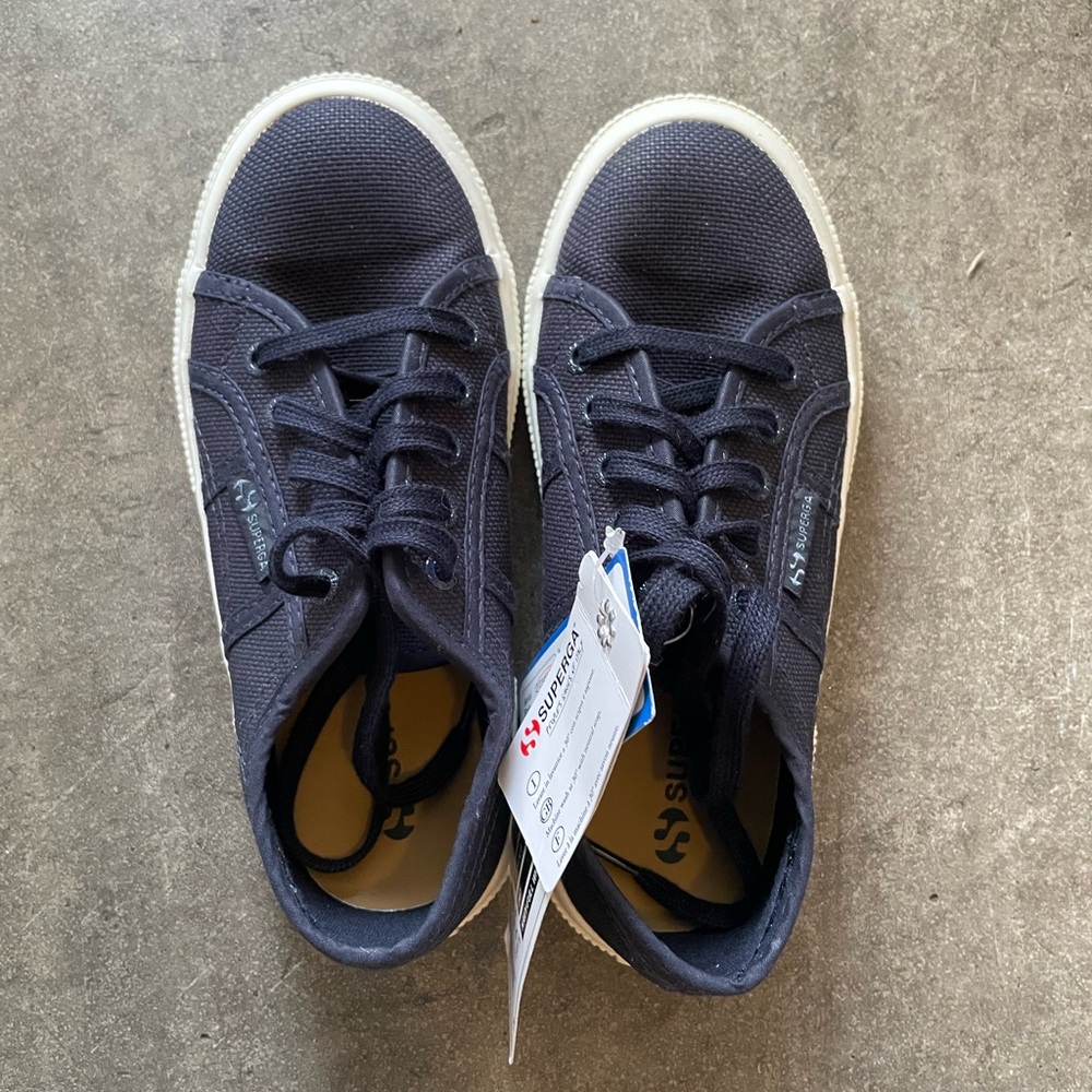 Superga kids back sneakers